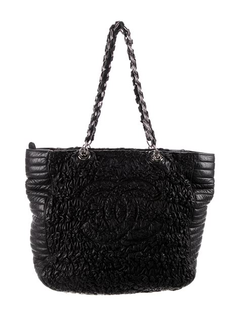 Chanel Astrakhan Shopping Tote 